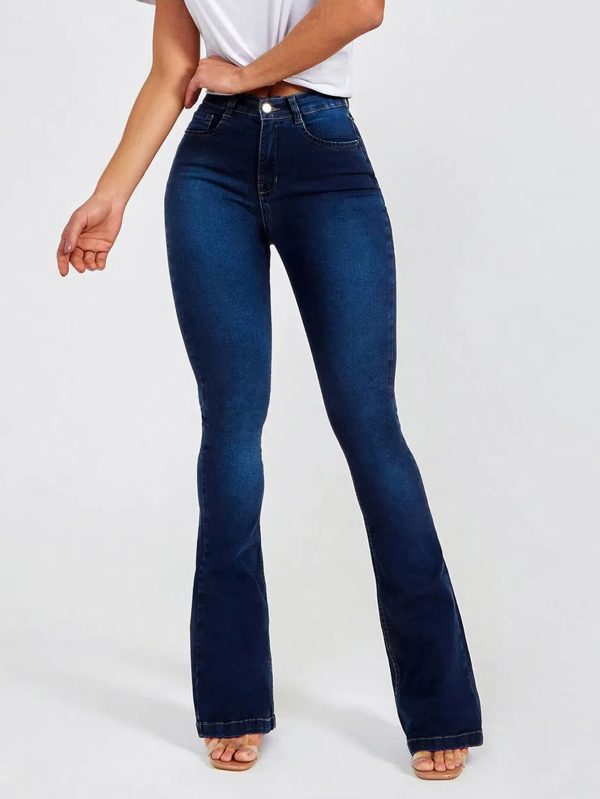 High Waist Slim Stretch Shaping Women's Jeans - Image 6