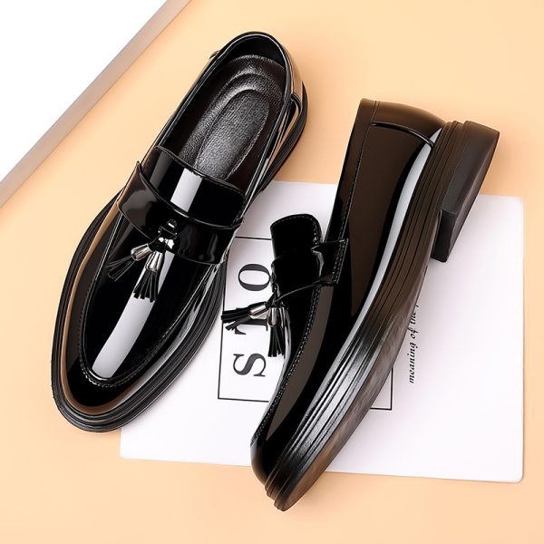 Business Formal Wear Plus Size Casual Soft Bottom Men's Leather Shoes - Image 4