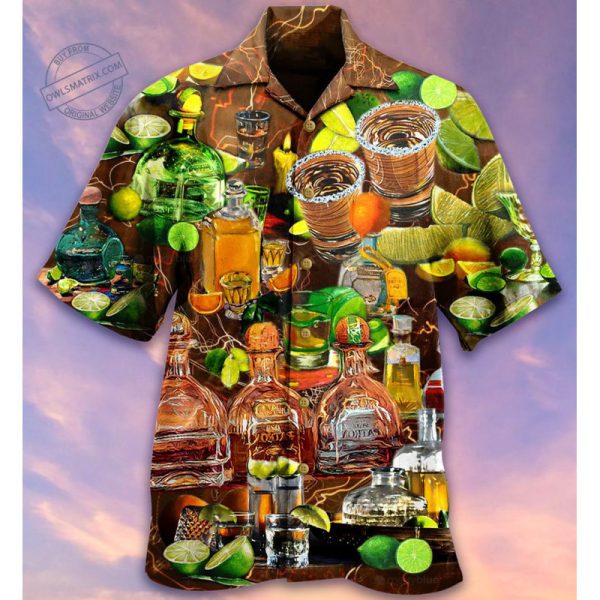 Men's Casual Digital Printed Short-sleeved Shirt - Image 5