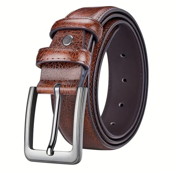 Men's Retro Pin Buckle Belt Simple All-match - Image 8