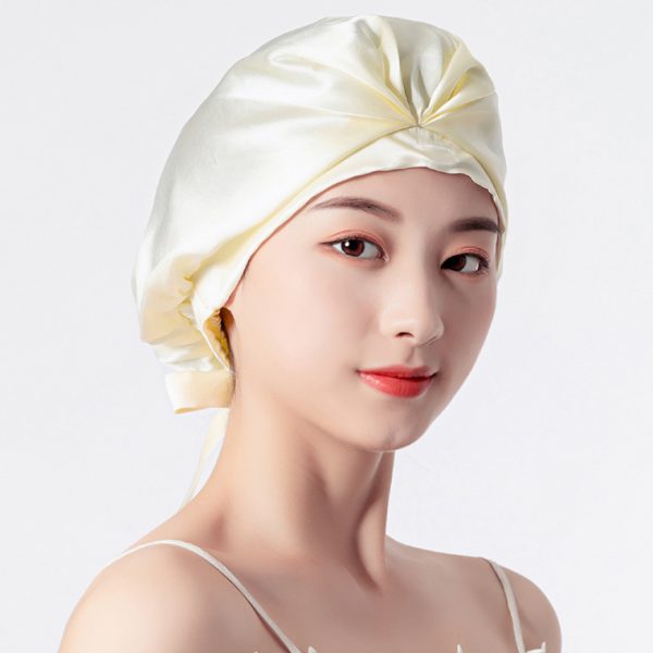 Fashion Home Sleep Lunch Break Hair Care Hat Satin - Image 8