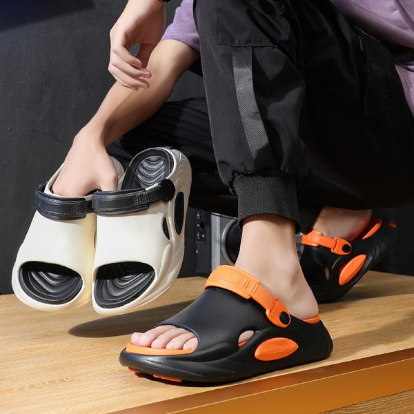 New Summer Men's Sandals Non-slip Deodorant Platform