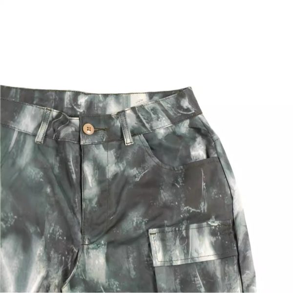 Street Design Spring New Camouflage Multi-pocket Cargo Pants Loose Girl - Image 4