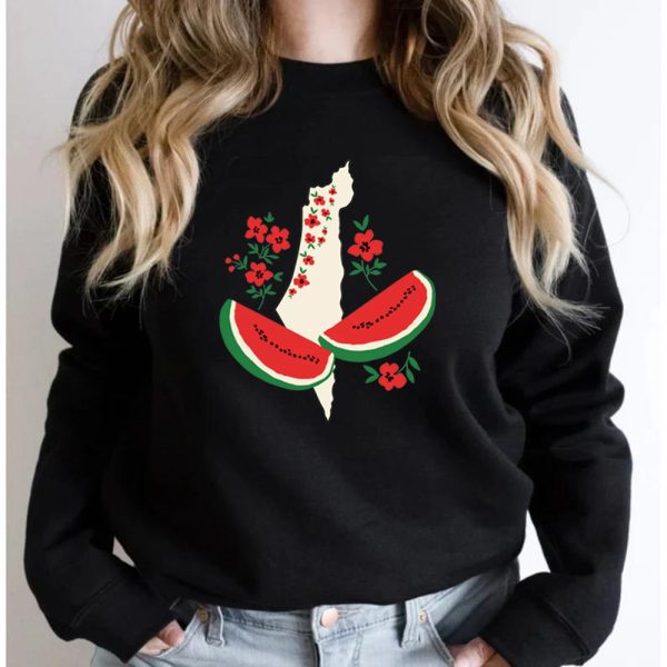 This Is Not A Watermelon Sweatshirts Funny Watermelon Women - Image 3