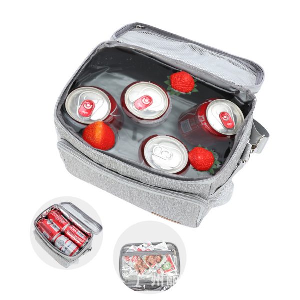 Waterproof Insulation Portable Aluminum Film Lunch Box Bag - Image 3