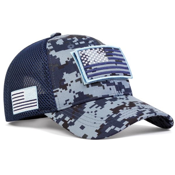 Sun Protection Sports Velcro Outdoor Military Fans Men's Camouflage Hat - Image 4