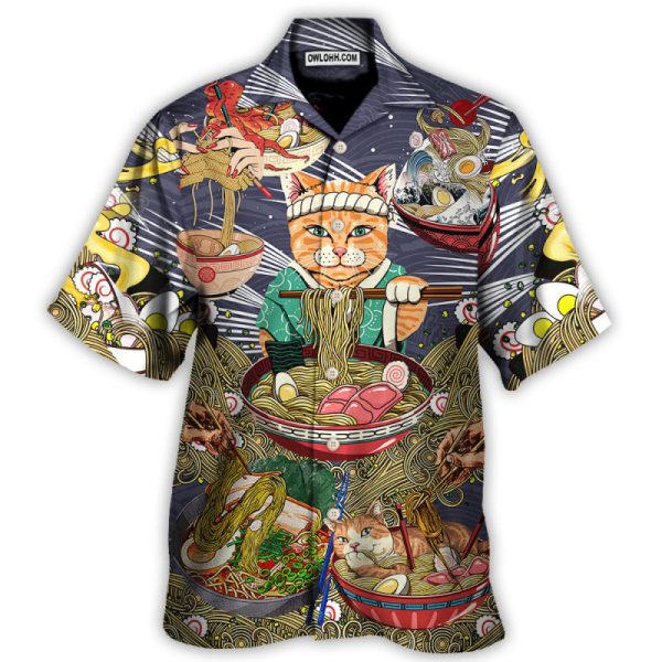 Men's Casual Digital Printed Short-sleeved Shirt - Image 3