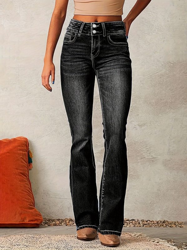 New Washed Street Skinny Retro Stretch Jeans Women's Clothing - Image 8