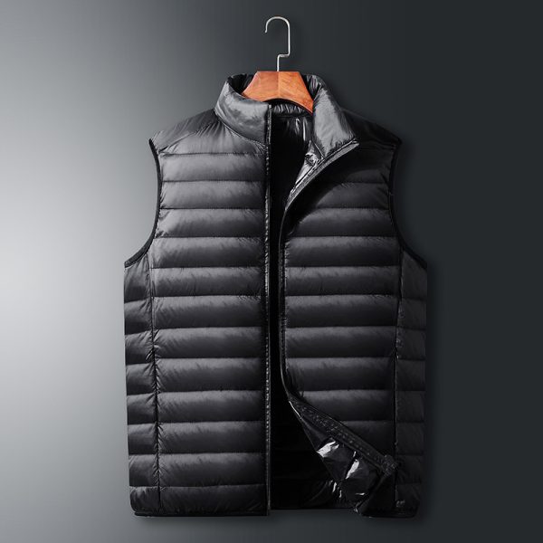 Men's And Women's Vest Coat Short Light Vest Stand Collar Top - Image 8