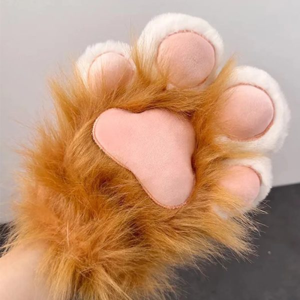 Women's Fashionable Warm Fleece-lined Cat's Paw - Image 5