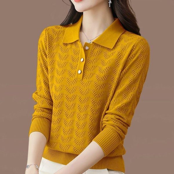 Fashion Loose Bottoming Shirt Knitted Top - Image 2