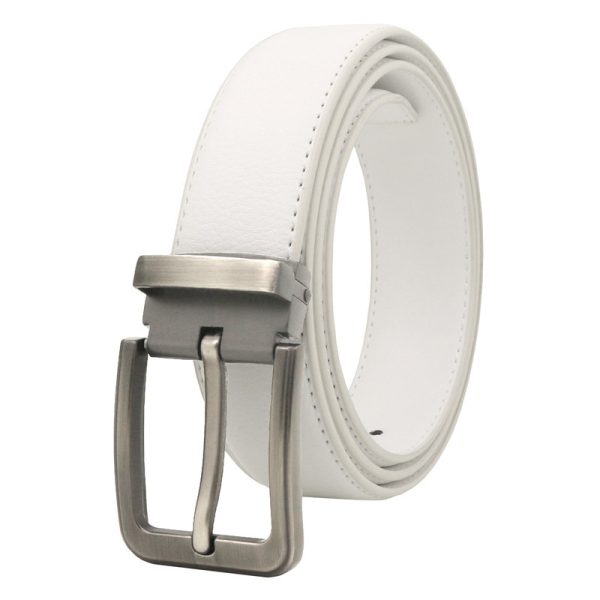 Fashion Men's Casual Pin Buckle Leather Belt - Image 2