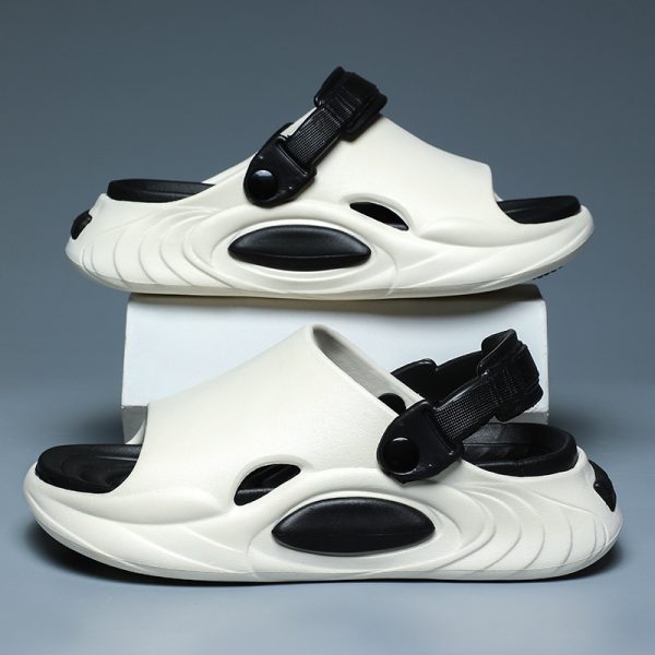 New Summer Men's Sandals Non-slip Deodorant Platform - Image 5