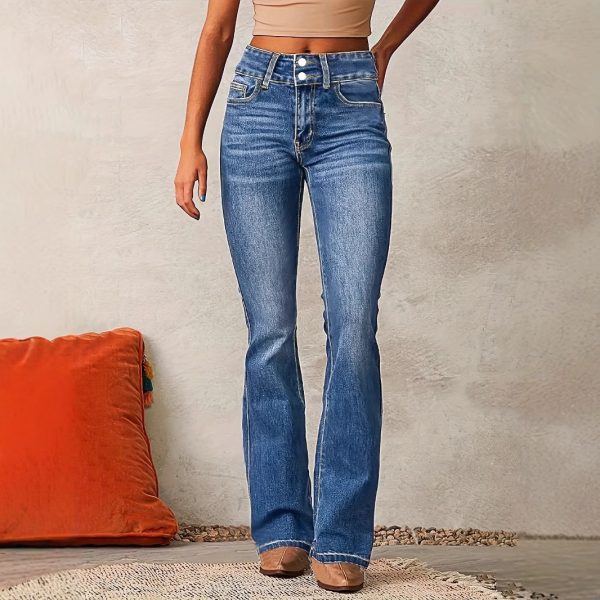 New Washed Street Skinny Retro Stretch Jeans Women's Clothing - Image 4