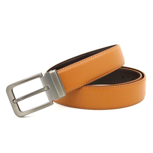 Fashion Men's Casual Pin Buckle Leather Belt - Image 5