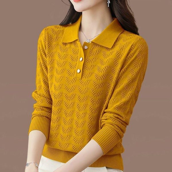 Fashion Loose Bottoming Shirt Knitted Top - Image 6