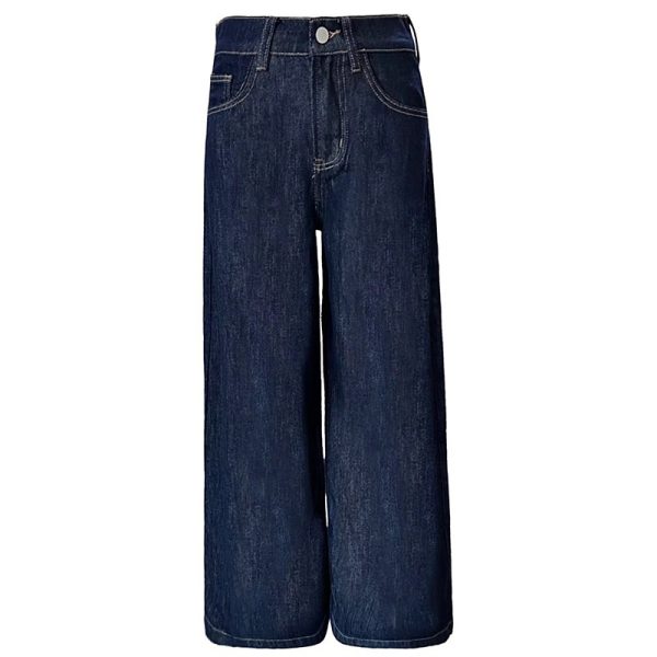 Women's American-style High Street Jeans Wide-leg Pants - Image 6