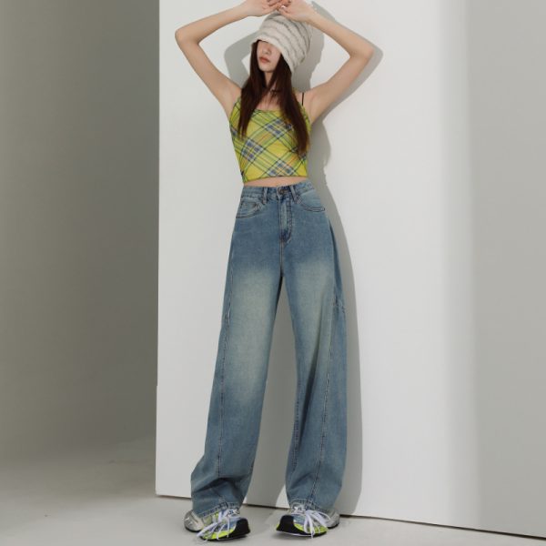 Wide Leg Jeans Loose Fashion Women - Image 8