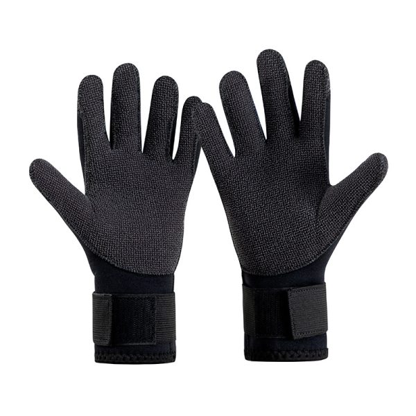 35MM Diving Mittens Wear-resistant Kevlar Titanium Coating Cold-proof Warm Non-slip Water Puncture-proof - Image 5