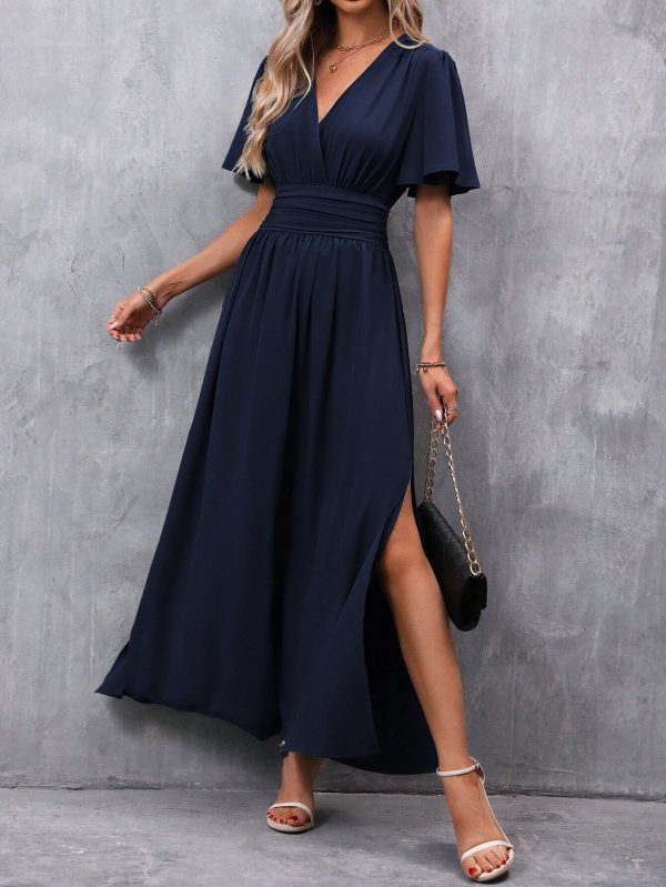 Fashionable Elegant Split Dress Women's Clothing - Image 7