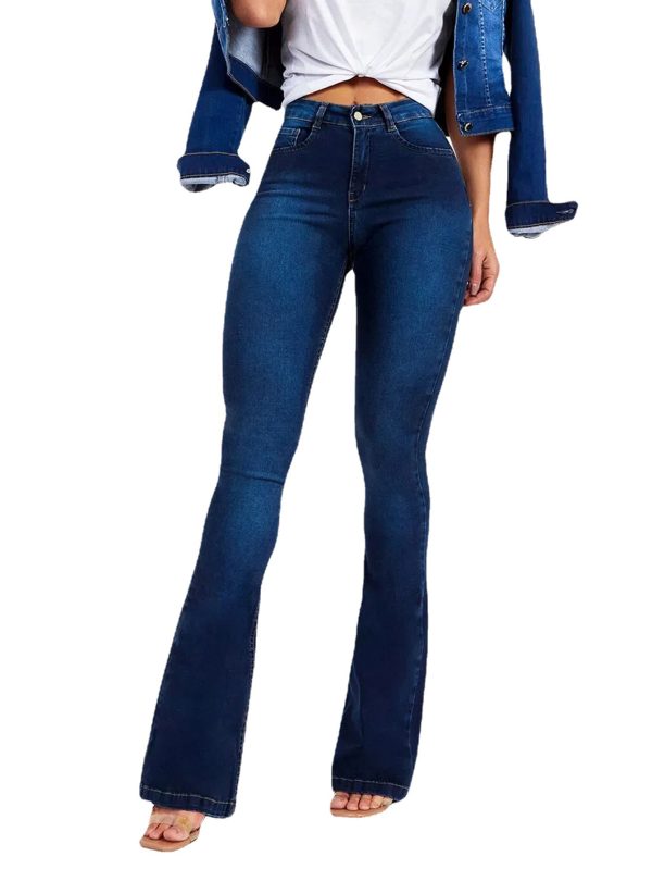 High Waist Slim Stretch Shaping Women's Jeans - Image 5