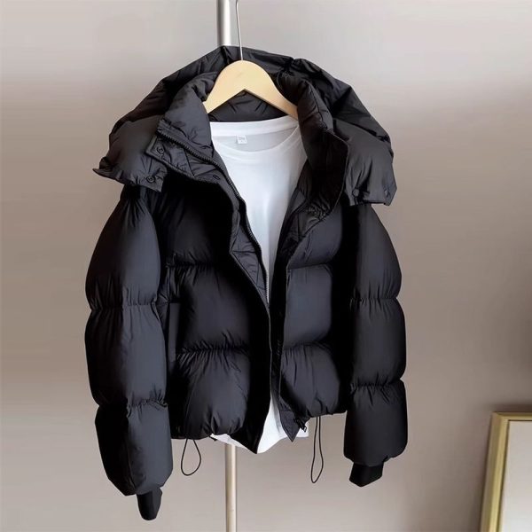 Thick Loose Down Cotton-padded Jacket - Image 6