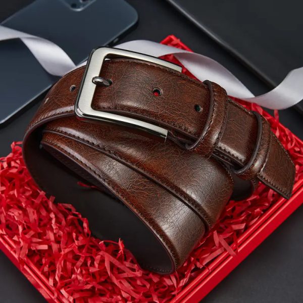 Men's Retro Pin Buckle Belt Simple All-match - Image 5