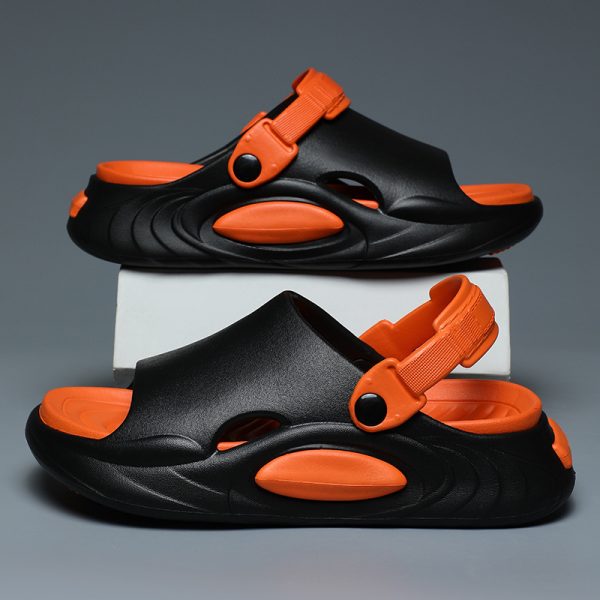 New Summer Men's Sandals Non-slip Deodorant Platform - Image 9