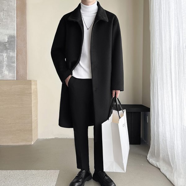 Winter Overknee Long Cotton And Thickening Woolen Coat - Image 2