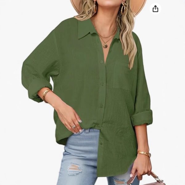 Casual Long-sleeved Shirt For Women - Image 2