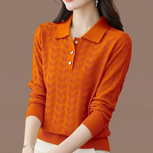 Fashion Loose Bottoming Shirt Knitted Top - Image 7