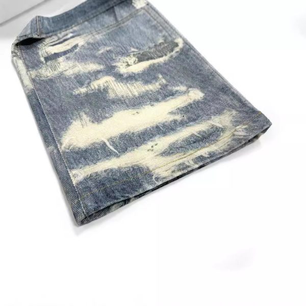 American Street Fashion Ripped Cool Loose Denim Trousers - Image 2