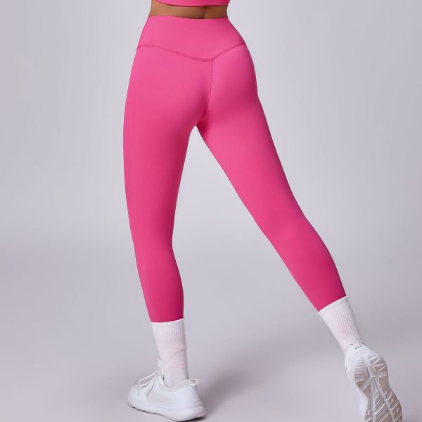 Running Nude Feel Quick-drying Fitness Pants Breathable Outer Wear Tight - Image 3