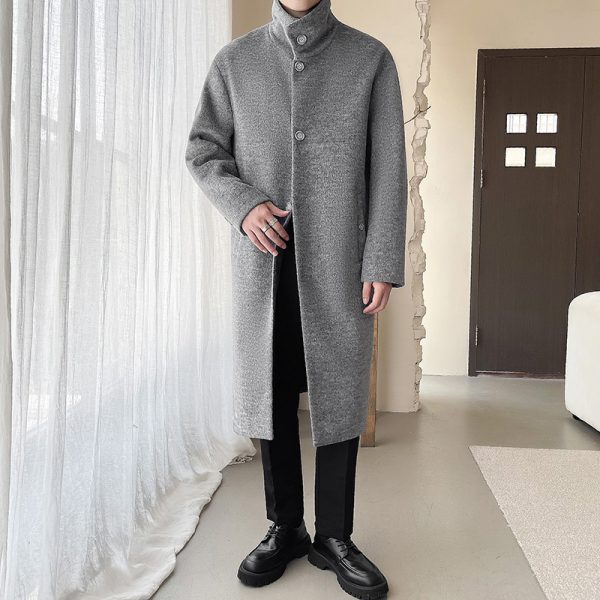 Winter Overknee Long Cotton And Thickening Woolen Coat - Image 4