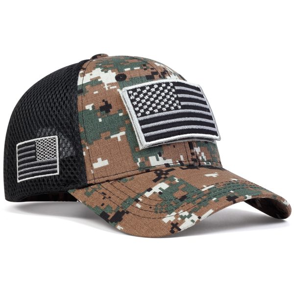 Sun Protection Sports Velcro Outdoor Military Fans Men's Camouflage Hat - Image 5