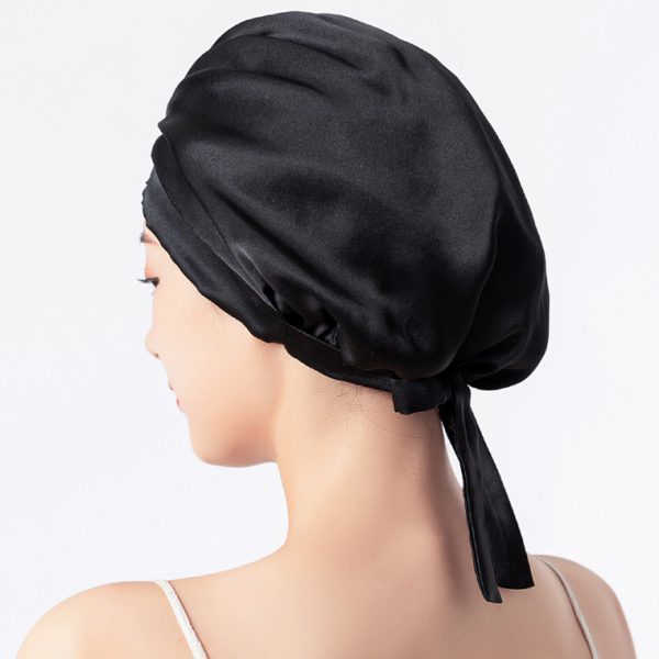 Fashion Home Sleep Lunch Break Hair Care Hat Satin - Image 3