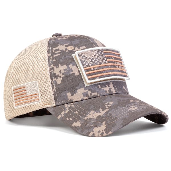 Sun Protection Sports Velcro Outdoor Military Fans Men's Camouflage Hat - Image 2