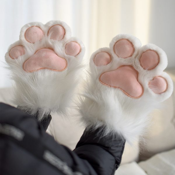 Women's Fashionable Warm Fleece-lined Cat's Paw