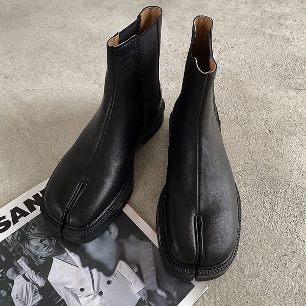 Men's And Women's British Chelsea Ankle Boots - Image 2