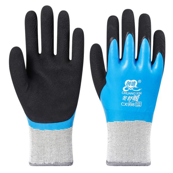 Cold Protection Thickening Fleece-lined Warm Full Labor Gloves - Image 5