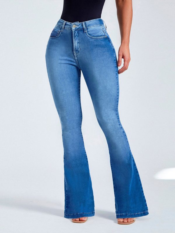 High Waist Slim Stretch Shaping Women's Jeans - Image 7