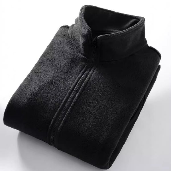 Men's Double-sided Thickened Sweater Polar Fleece Jacket - Image 5