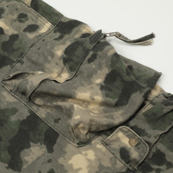 Mountain Outdoor Multi-pocket Workwear Tie-dye Camouflage Pants Men - Image 5