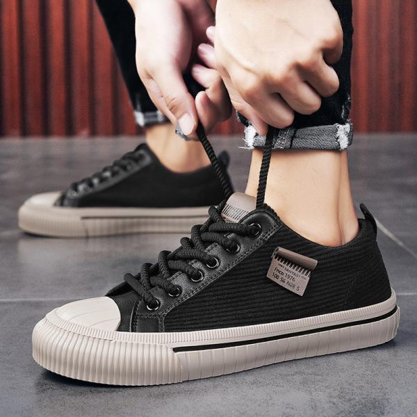 Corduroy Low-top Comfortable Small Casual Shoes - Image 5