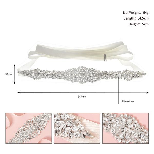 European And American Dress Waist Decorations High-end Luxury Handmade Rhinestone Waist Chain - Image 7