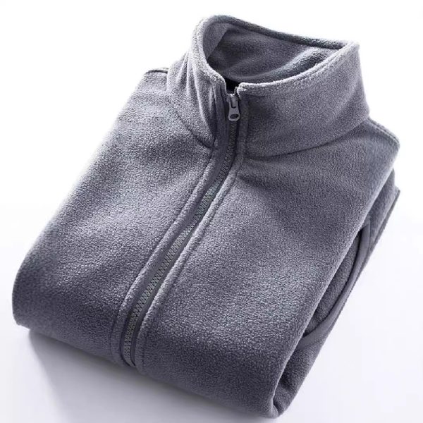 Men's Double-sided Thickened Sweater Polar Fleece Jacket - Image 2