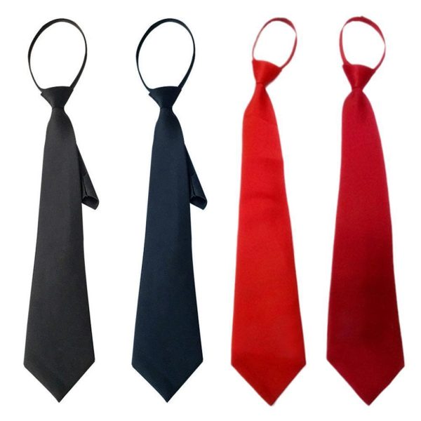 Student Zipper Lazy Safety Tie Men And Women - Image 5