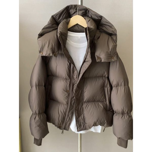 Thick Loose Down Cotton-padded Jacket - Image 7