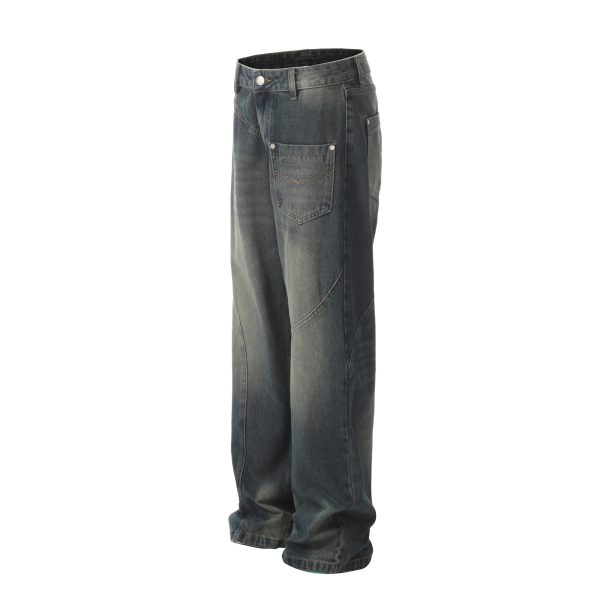 Washed And Worn Outdoor Motorcycle Denny Pants - Image 2