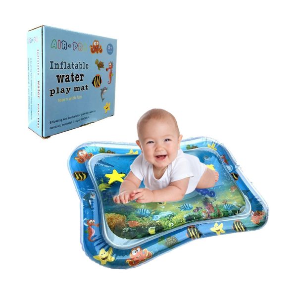 Baby Inflatable Water Mat, Infants Summer Beach Water Mat Patted Pad Water Cushion For Infants Toddlers Summer Activity Play Toys Baby Pillows - Image 8